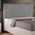 Cabeceira Cama Box Casal King 195 cm Dália W01 Facto Cinza – Lyam Decor