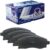 Kit Pastilha Freio Hyundai Azera 2007 A 2011 Traseira Syl