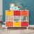 Nicho Organizador com Rodízios Toys 6 Gavetas Q01 Branco/Colorido – Mpozenato