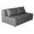 Sofá 2 Lugares Modular Soho Linho Cinza