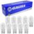 10 Lâmpada Gauss Luz Branca Pingão W21/5w 12v W3x16q 2 Polos