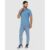 Camisa Polo Básica Masculina Gola Esporte E Bolso Piquet Stretch