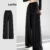 Lovito Calça Casual De Verão Com Cordão Para Mulheres L114AD073