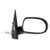 Retrovisor Fiat Palio Siena 2008 a 2010 4 Portas Preto Com Controle CarolCar