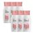 Kit 6 Loção Creme Hidratante Corporal Arroz E Rosas Skala