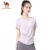CAMEL SPORTS Yoga Clothing Set For Women Summer Thin Outdoor Fitness De Manga Curta De Duas Peças
