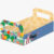 Caixote de Papel Cartão M – Stitch – 1 unidade – Festcolor – Rizzo