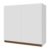 Armário Aéreo 70 cm 2 Portas Branco Reims Madesa