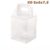 20~100 Sacolas PVC 7,5x5x5 Maleta Acetato Transparente K0 ASSK//