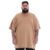 Camiseta Oversized Soft Bege Knulu
