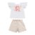 Conjunto Bebê Menina com Blusa e Shorts Guloseima