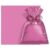 Saco Metalizado com Aba Adesiva Rosa 8x8cm – 100 unidades – Cromus – Rizzo Embalagens