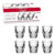 Jogo 6 Copos Caveira Vidro Shot Dose Vodka Skull Tequila Bar 50ml – HausKraft