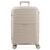 Mala Média 23 Kg Polipropileno 4 Rodas Rover Off White