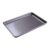 Forma Aço Carbono para Culinária Retangular Cinza Cromus Allonsy 45,4×32,7×2,5cm  Fundo Fixo com 1un