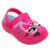 Sandália Infantil Plugt Pop Unicórnio 3D Pink Menina Ultraleve Confortável Antiderrapante Divertida