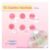 Kit Carimbos Unicórnio – 7 Peças – Cor Rosa  (Blue Star)