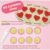 Kit Carimbos Amor – 9 Peças – Cor Rosa (Blue Star)//