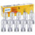 10 Lâmpadas Philips 12961CP W5W 12V Luz Freio Placa Lanterna