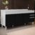 Balcão Gabinete 180cm com Tampo Dallas Branco/Preto – Lumil