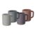 4 Caneca de Café Wolff Granilite de Cerâmica 90ml
