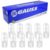 10 Lâmpada Gauss Esmagada Base Vidro W5w 12v W2.1×9,5ad