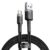 Baseus Cabo USB para Tipo-C Nylon 3A 1 Metro Cafule Carregamento Rápido iPhone 15 16 Android