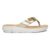 Tamanco Modare Feminino Metalizado/Napa Sense Flex Conforto 7142.106