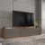Rack Para TV até 60 Polegadas 180cm 2 Portas 1 Gaveta Eros  Cinza Perola/Cedro