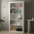 Estante para Livros Bl 01 Branco – Brv Móveis