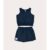 Conjunto Infantil Menina Regata Em Meia Malha E Moletinho Eco Malwee Kids