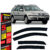 Calha de Chuva Volkswagen Gol e Parati G2 G3 G4 1998 a 2014 TG Poli Defletor 4 portas Protetor Janelas Fumê