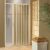 Box Para Banheiro de PVC 185x85cm Sanfonado Frontal BCF