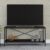 Rack para TV até 50 Polegadas 2 Prateleiras Industrial 120cm Active Yescasa Preto Ônix