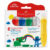 Tinta guache pincel Jumbo Little Creatives com 6 cores Faber-Castell