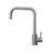 Misturador Monocomando De Mesa Para Cozinha Bica Alta 181 Inox Escovado Debacco