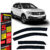 Calha de Chuva Volkswagen T-Cross 2019 a 2026 TG Poli Defletor 4 portas Protetor Janelas Fumê