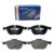 Pastilha De Freio Dianteira Ecosport 2.0 Duratec Flex Bosch