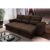 Sofá Retrátil Reclinável Verona 2,30m Suede Velut Marrom  Molas no Assento – King House