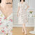 Lovito Vestido Boho Ditsy Floral Padrão Vestido De Verão/Primavera Para Mulheres L120ED378
