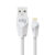 Cabo Lightning, Sincronização e Recarga 12W 2.4A, Alta Resistência, 2 metros, Branco, L820, ELG