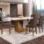 Mesa de Jantar 6 Lugares Floripa Seda/Blonde/Fumê – Viero Móveis