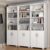 Armário Estante Multiuso Office Livreiro com 6 Portas 181,5cm Branco