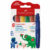 Giz de cera Little Creatives Jumbo básicos 224006 com 6 cores Faber-Castell