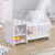 Berço Para Boneca Cristal Ursinho C02 Brinquedo Infantil Branco – Lyam Decor
