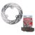 Disco de Freio Traseiro Crosser 150 Abs / Lander 250 + Pastilhas Diafrag