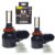 Kit Lampada Led Chip Csp Flip Ângulo de 360º 12v 6000k Encaixe H8 H9 H11 H16 PGJ19-3