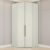 Guarda Roupa Canto Closet Modulado 2 Portas 3 Gavetas Led Predileto Areia HP