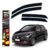 Calha de Chuva Fiat Argo 2017 a 2026 4 Portas TG Poli Defletor 4 Portas Protetor Janelas Fumê
