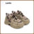 (Trendy) Lovito Tênis Casual Feminino Malha Respirável Cadarço Sola Grossa Estilo Retrô LFA43373